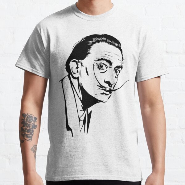 Salvador Dali Gesicht Classic T-Shirt
