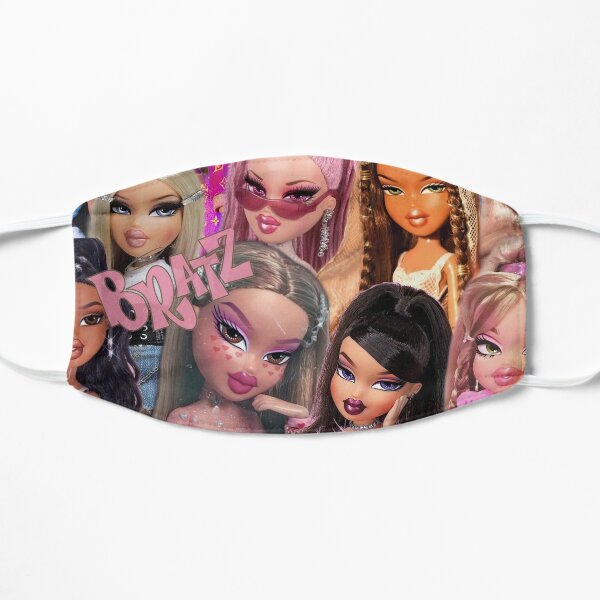 Download Bratz Face Masks Redbubble PSD Mockup Templates