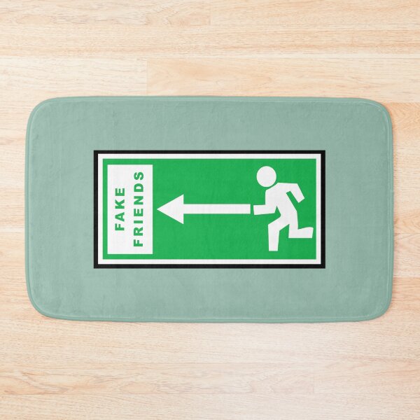 Item preview, Exit fake friends  designed and sold by zupperman.