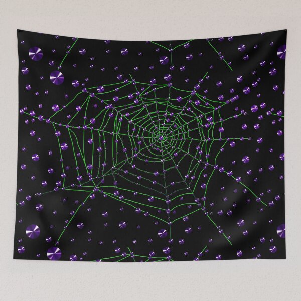 Item preview, Spider web pattern Halloween designed and sold by GlamourChick.