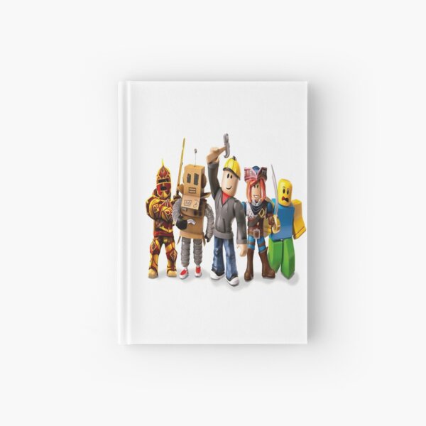 Roblox Minimal Noob Hardcover Journal By Jenr8d Designs Redbubble - construction worker simulator roblox