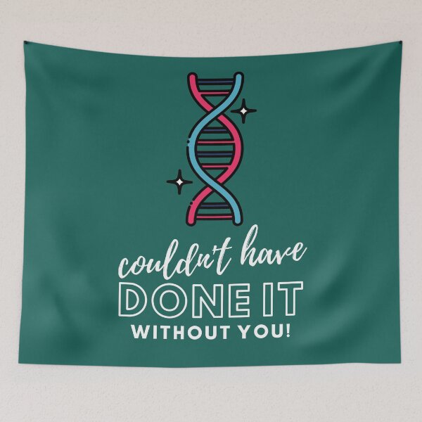 Item preview, Couldnt have done it without you dna strand - Appreciation designed and sold by quiet-charm.