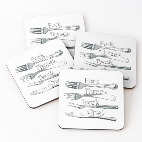 Item preview, Förks - Fork Threek Twok Onek designed and sold by Kaamalauppias.