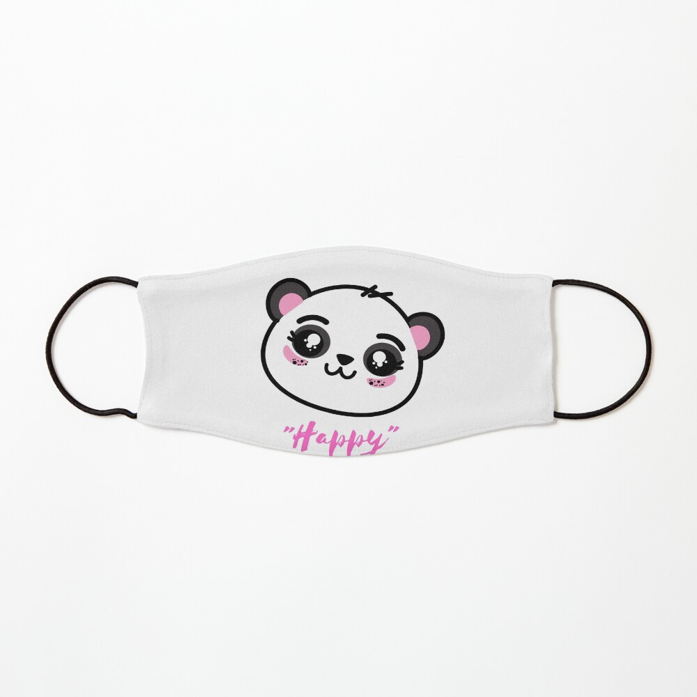 Happy Panda Design Gift idea for Christmas 2021 Mask