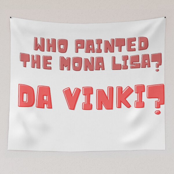 Item preview, Da Vinki Mona Lisa designed and sold by Mavy-liz.