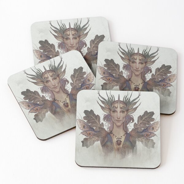 Item preview, Nut collecter Portrait designed and sold by woodenpencilbox.