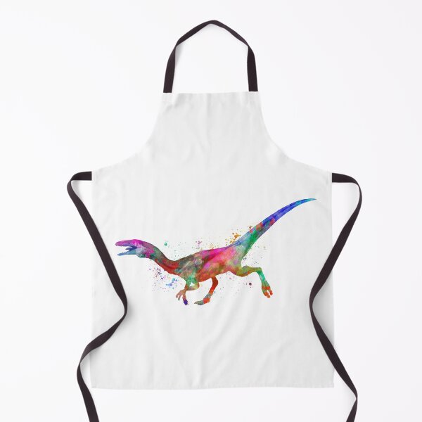 Item preview, Compsognathus dinosaur in watercolor designed and sold by paulrommer.