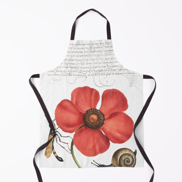 Item preview, Vintage Latin Calligraphy - Terrestrial Mollusk, Poppy Anemone, and Crane Fly designed and sold by Flamin' Galah.