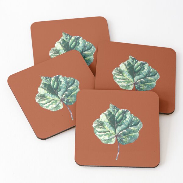 Item preview, Camo Leaf watercolor painting  designed and sold by BohoMoon.