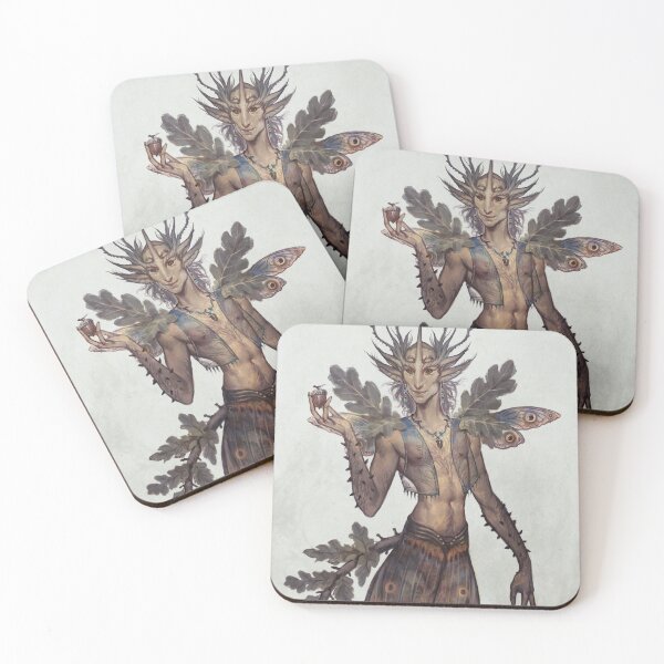 Item preview, The Nut collecter Faery designed and sold by woodenpencilbox.