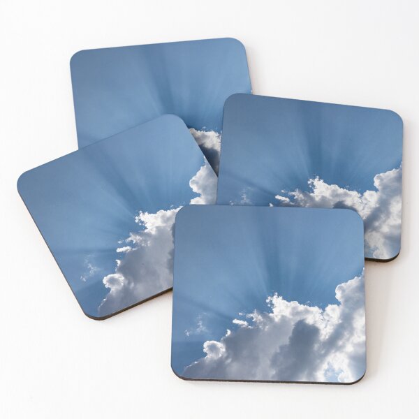 Item preview, God Rays - Soft Clouds and Radiating Sunbeams designed and sold by Georgia Mizuleva.