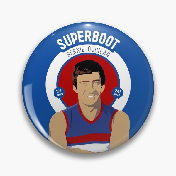 Item preview, Bernie Quinlan of the Bulldogs - for blue shirts designed and sold by Chris Rees.