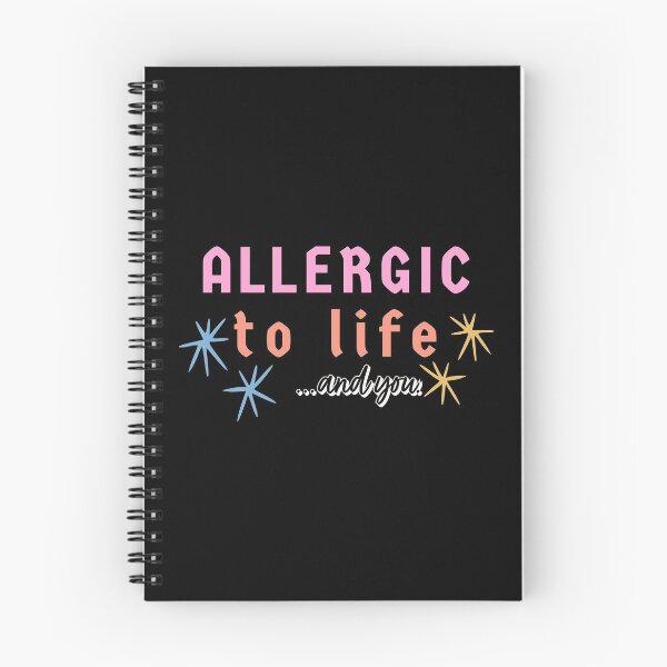 Item preview, Allergic to Life designed and sold by crudeart.