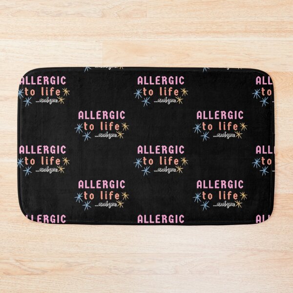 Item preview, Allergic to Life designed and sold by crudeart.