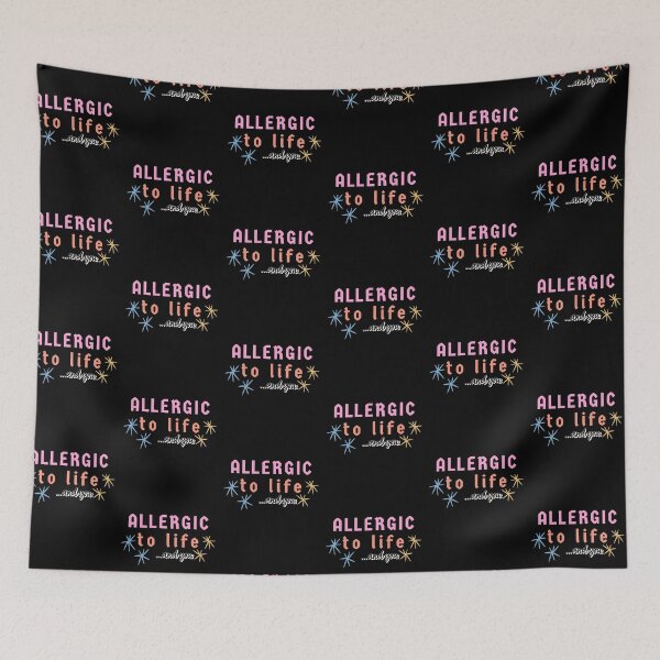 Item preview, Allergic to Life designed and sold by crudeart.