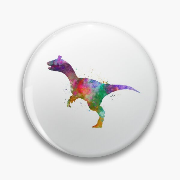 Item preview, cryolophosaurus  dinosaur in watercolor designed and sold by paulrommer.
