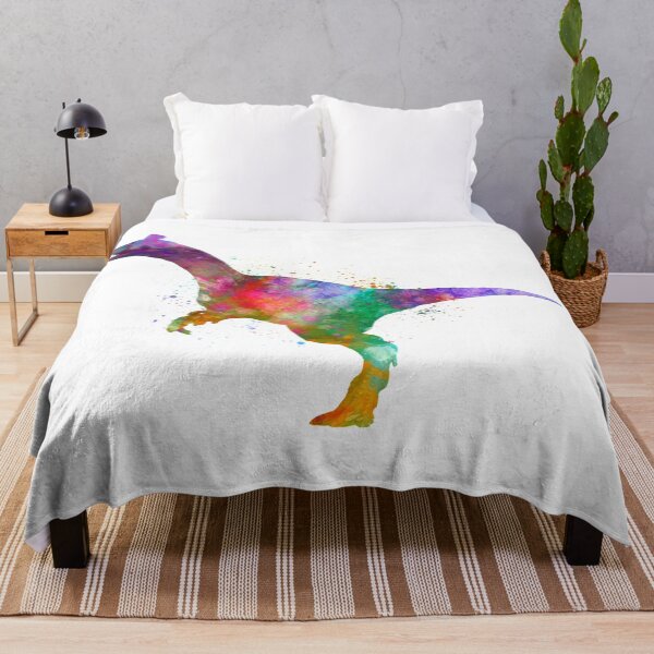 Item preview, cryolophosaurus  dinosaur in watercolor designed and sold by paulrommer.