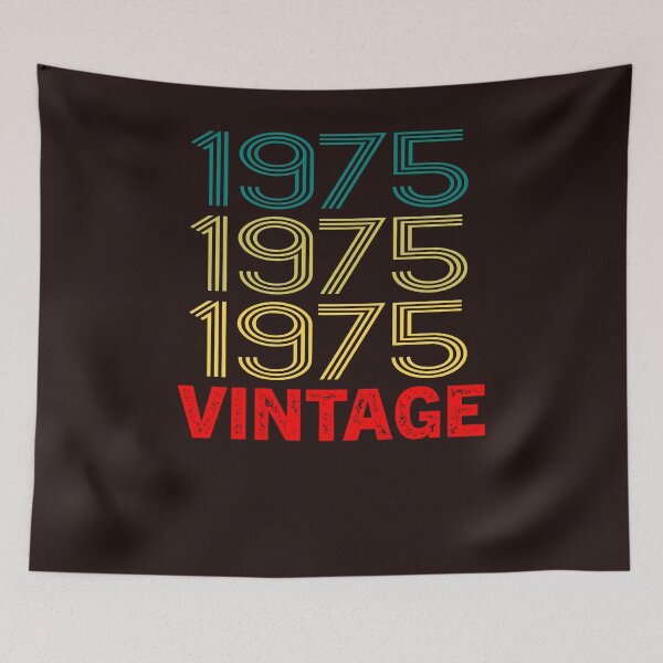 Item preview, Retro Vintage 1975 45th Birthday Gift For Men Women Essential Gift 1975  designed and sold by Sarah38.