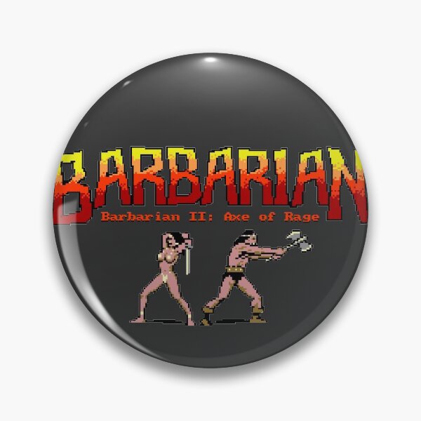 Item preview, Barbarian Amstrad CPC Videogames designed and sold by Mr-Retropixel.