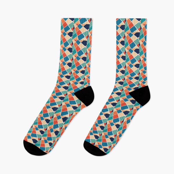 Item preview, Retro / Vintage colors | Geometrical design | pattern  / sticker / magnet  designed and sold by aloresarts.