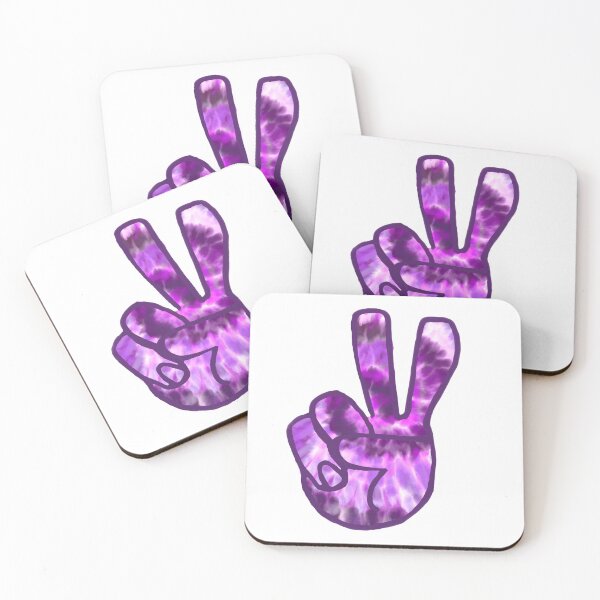 Item preview, Purple Tie-Dye Peace Sign designed and sold by KatharineArt.