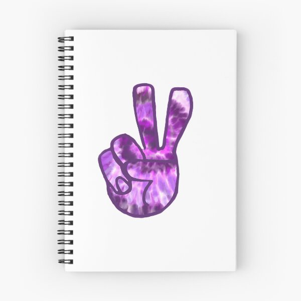 Item preview, Purple Tie-Dye Peace Sign designed and sold by KatharineArt.