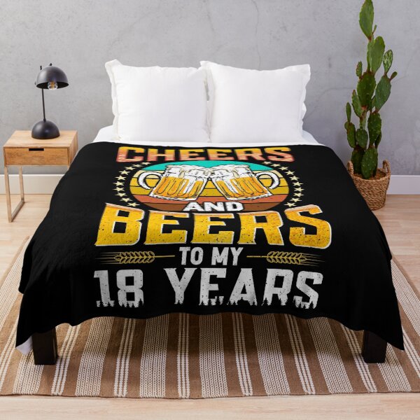 Item preview, Vintage 2002 Cheers And Beers To My 18 Years Birthday Gifts designed and sold by topdesignarts.