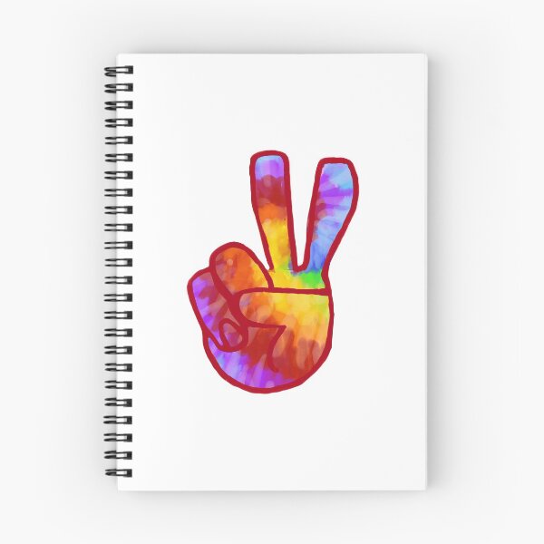 Item preview, Rainbow Tie-Dye Peace Sign designed and sold by KatharineArt.