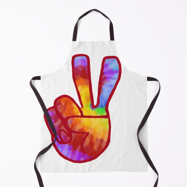 Item preview, Rainbow Tie-Dye Peace Sign designed and sold by KatharineArt.