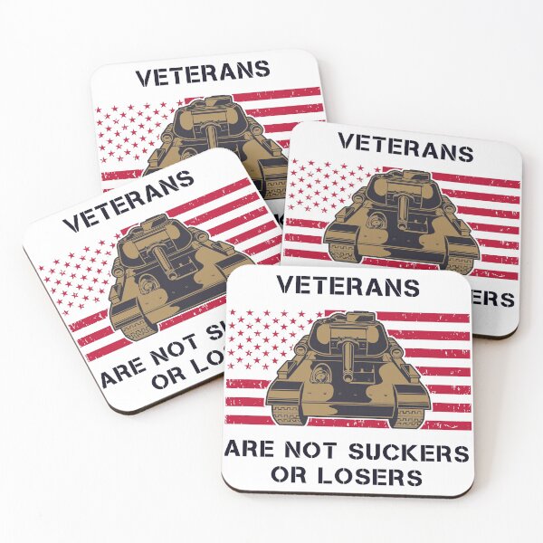 Item preview, Veterans are not Suckers or Losers (Tank) designed and sold by Wanderers'  Arcadia.