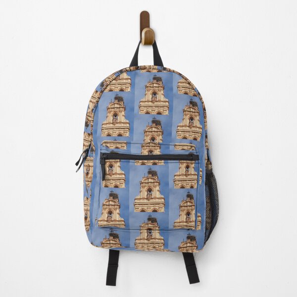 Item preview, New life atop a Spanish church. Blue, beige, grey designed and sold by JellyBeenzz.