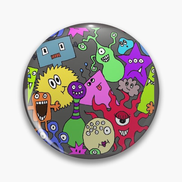 Item preview, Mini Monsters Dark designed and sold by AmiWebster.