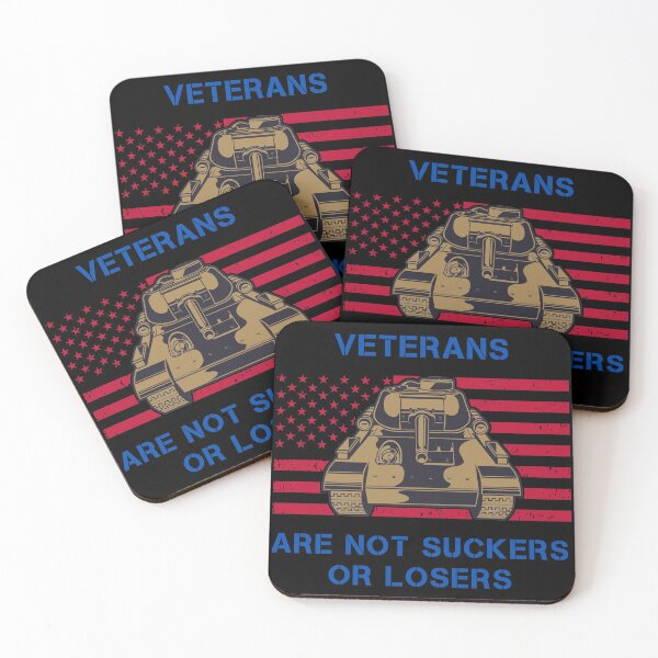 Item preview, Veterans are not Suckers or Losers (Tank) designed and sold by Wanderers'  Arcadia.