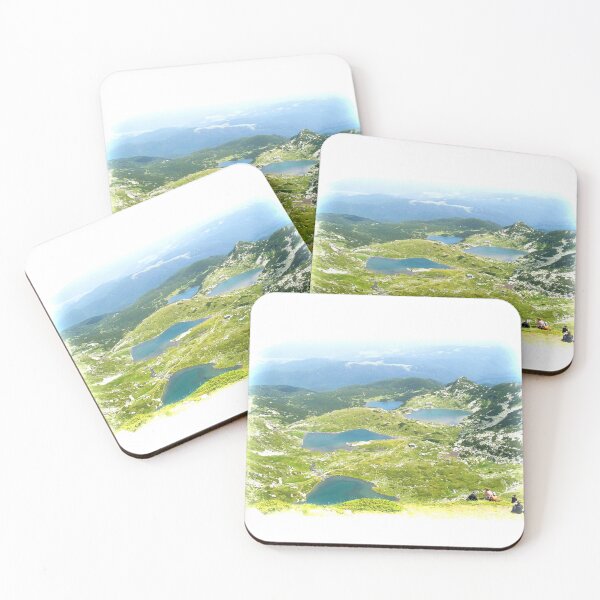 Item preview, Photography of Four Lakes Landscape Seven Rila Lakes Bulgaria designed and sold by LuckyKermit.