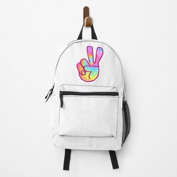 Item preview, Pastel Rainbow Tie-Dye Peace Sign designed and sold by KatharineArt.