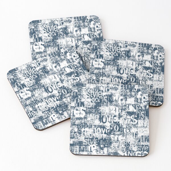Item preview, Abstract grunge urban geometric chaotic collage with words and letters designed and sold by olgersart.
