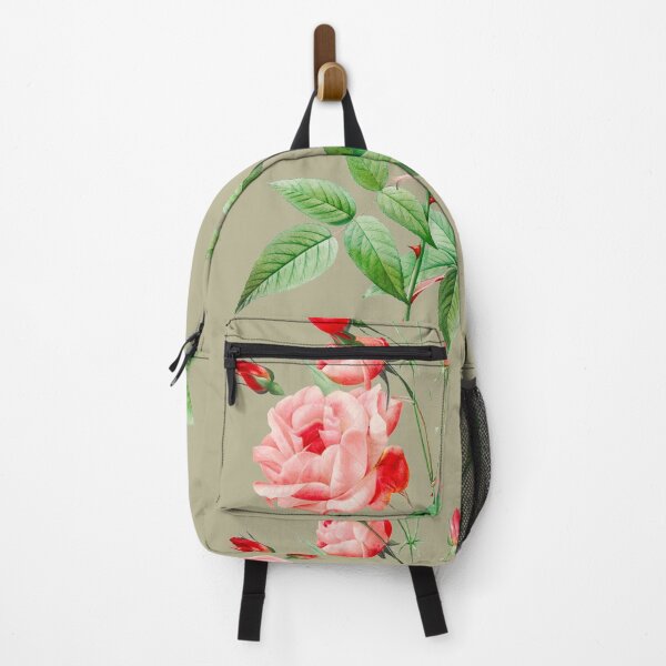 Item preview, Old Blush China, also known as Common Rose of India (Rosa Indica Vulgaris) from Les Roses (1817–1824) by Pierre-Joseph Redouté. designed and sold by domdjs4239.