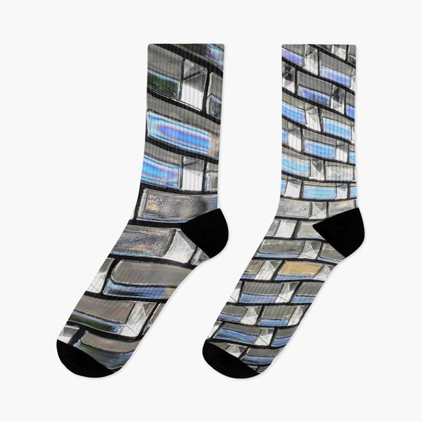 Item preview, Grey and Blue Glass Wall designed and sold by Tanja Dianova.