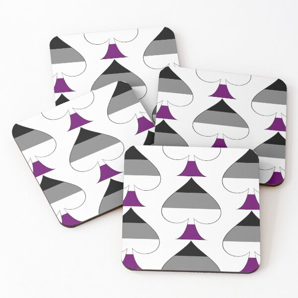 Item preview, Asexual Flag Spikes designed and sold by L'lndicibIe.