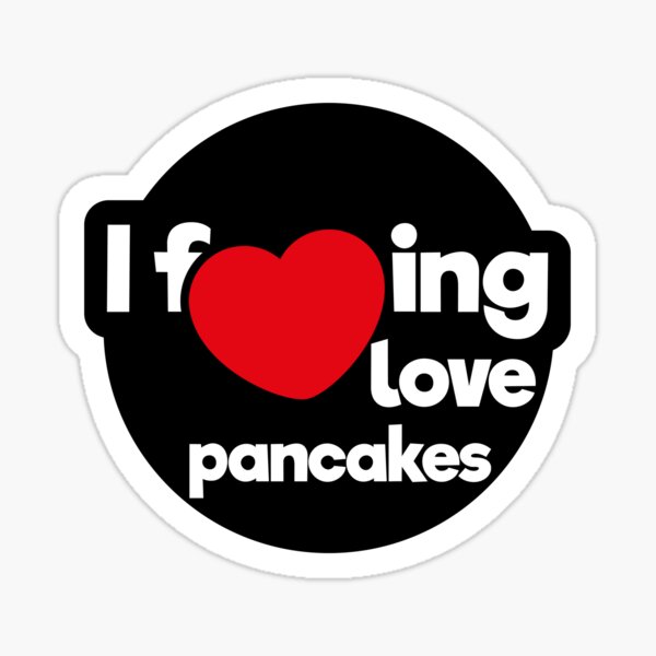 Item preview, I love pancakes designed and sold by Coops Clothing.