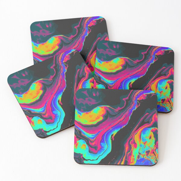 Item preview, cosmic illusion neon pattern designed and sold by Aimen  Toor.