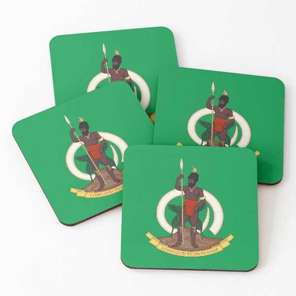 Item preview, Vanuatu Flag Gifts, Masks, Stickers & Products (GF) designed and sold by mpodger.