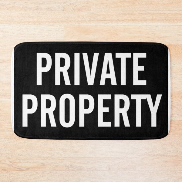 Item preview, Private Property  designed and sold by roleshop.