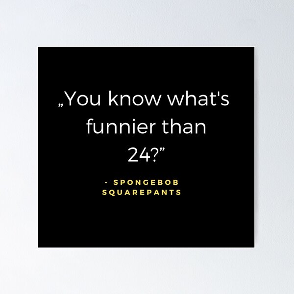 Spongebob 24 Quote Cartoonber 2024 Day 25: SpongeBob SquarePants For