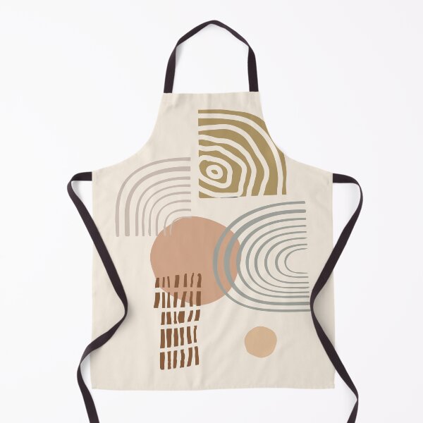 Artikelvorschau, Earth Tones Abstract Shapes #minimalistic #geometric entworfen und verkauft von MerleCallesen.