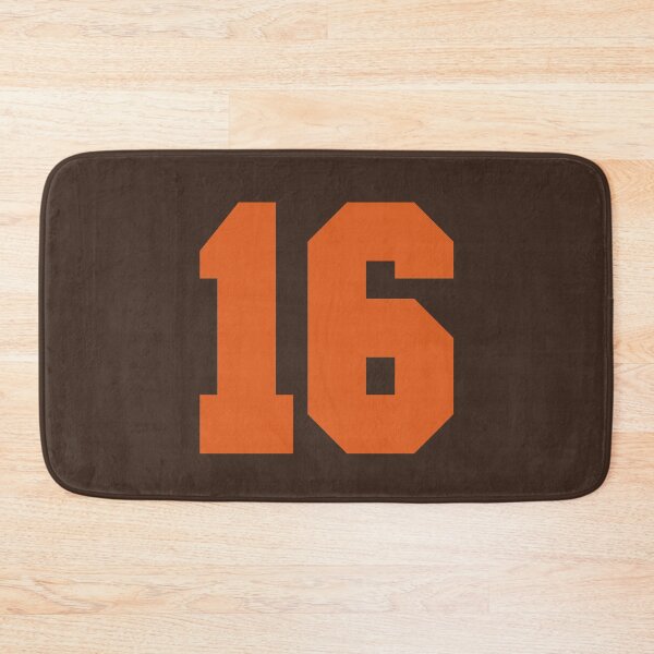 Item preview, 16 Number Cleveland Sports Sixteen Brown Jersey designed and sold by HelloFromAja.