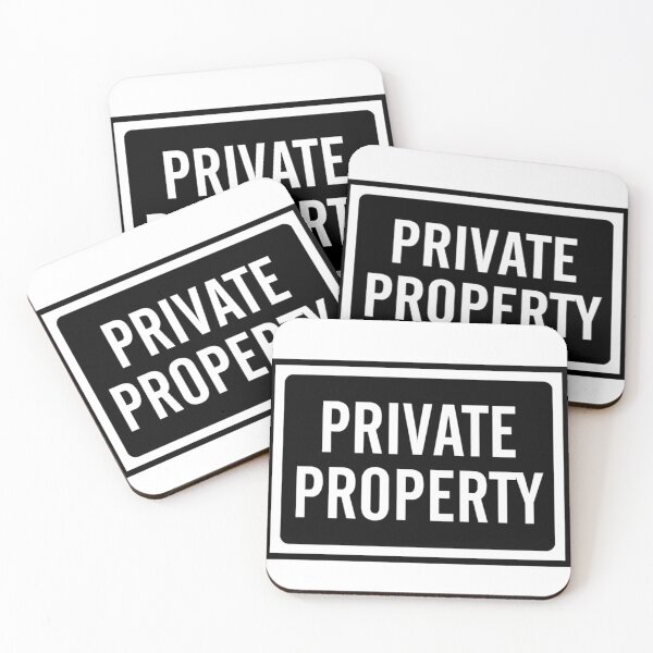 Item preview, Private Property  designed and sold by roleshop.