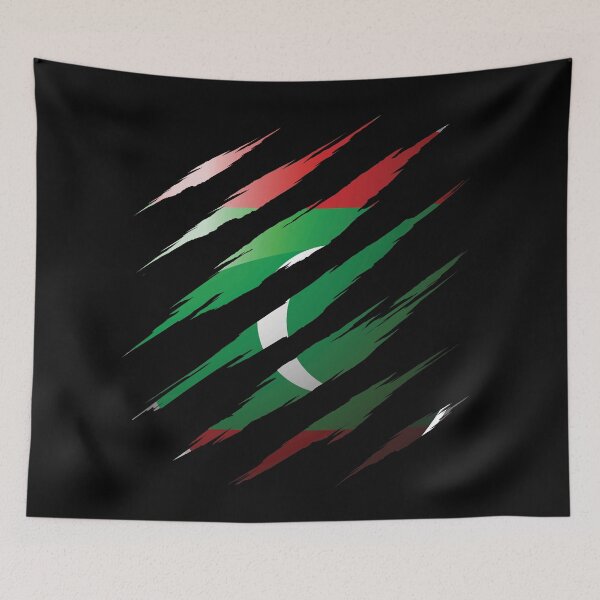 Item preview, Maldives My Country Claw Nail designed and sold by HelloFromAja.