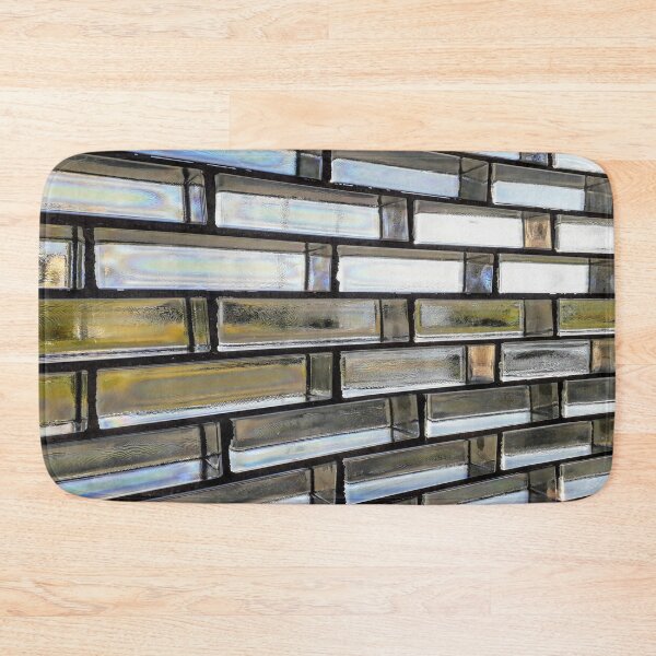 Item preview, Yellow and Blue Glass Wall designed and sold by Tanja Dianova.