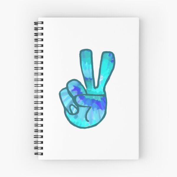 Item preview, Blue Tie-Dye Peace Sign designed and sold by KatharineArt.